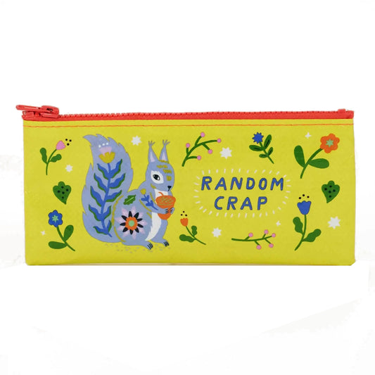 BLUE Q Random Crap Pencil Case