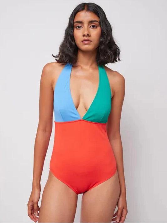 BOBO CHOSES Color Block Swimsuit