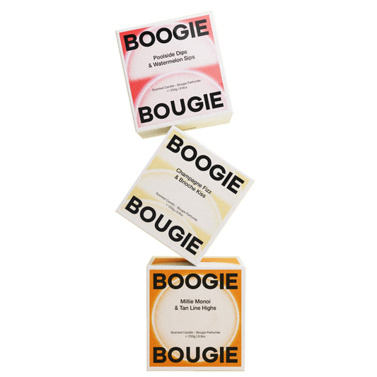 BOOGIE BOUGIE Pool Side Affair Scented Candles