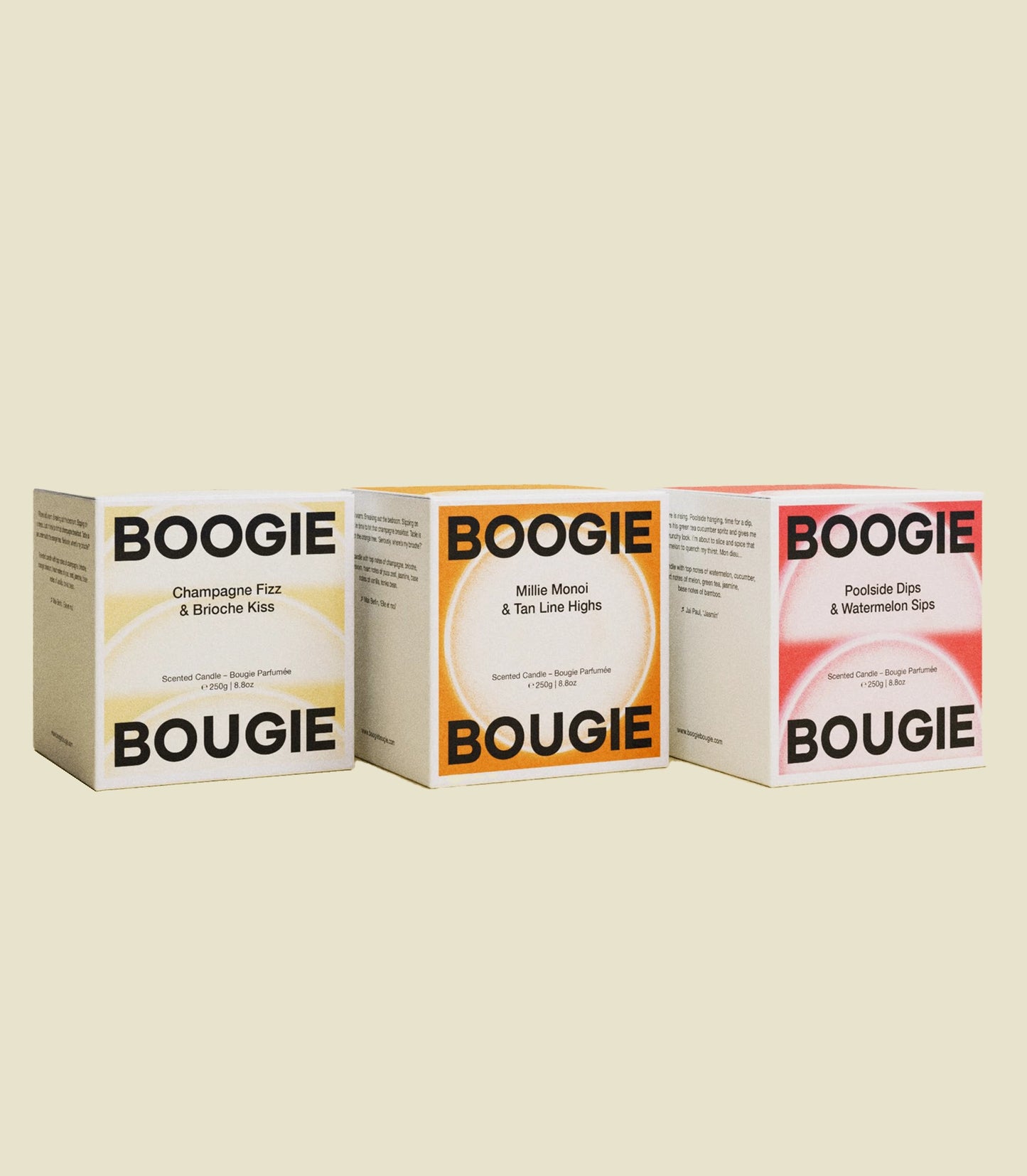 BOOGIE BOUGIE Pool Side Affair Scented Candles