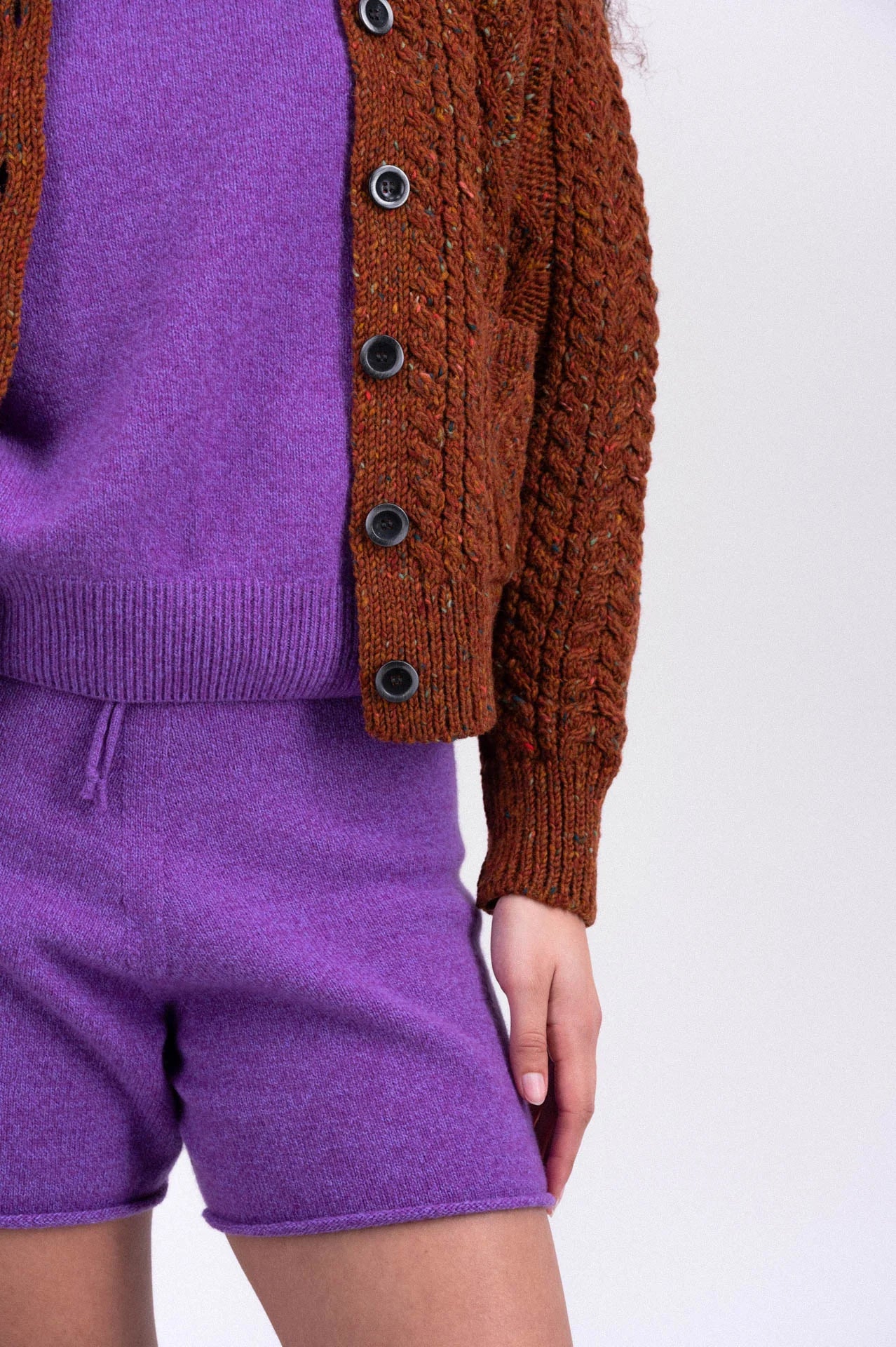 HOWLIN' Bubbling Love Cardigan Mars