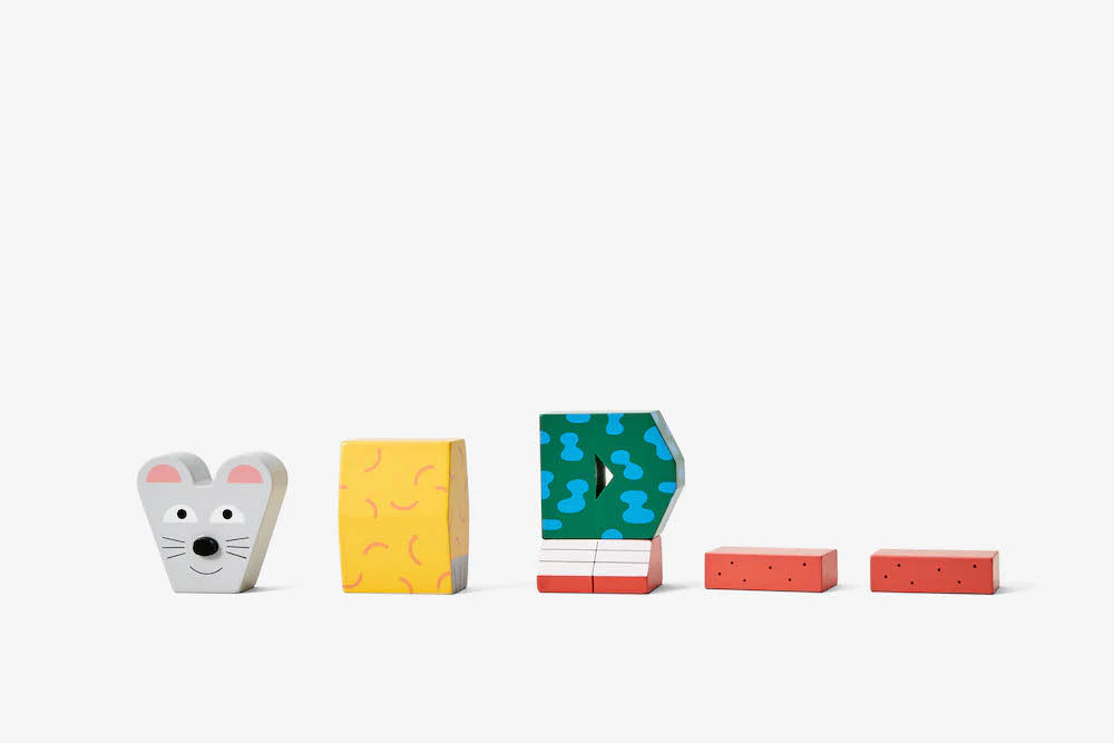 AREAWARE Mouse Block Party Toy