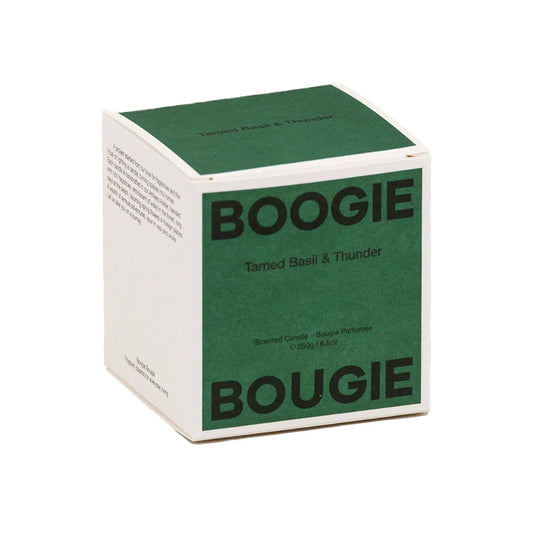 BOOGIE BOUGIE Tamed Basil & Thunder Scented Candle