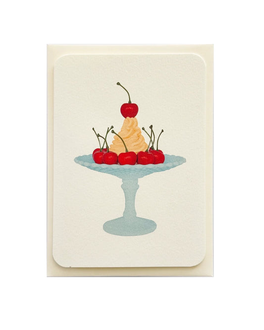 CANONBURY PRESS Mandarin Cream Card