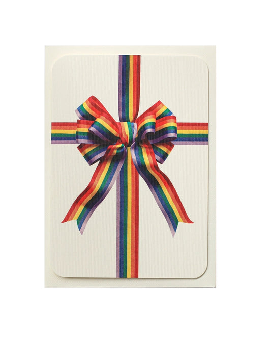CANONBURY PRESS Rainbow Bow Card