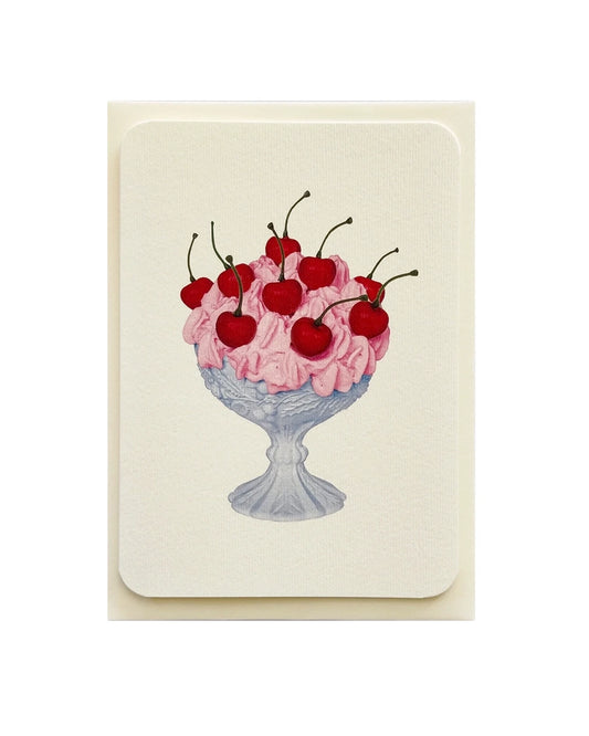 CANONBURY PRESS Strawberry Chantilly Cream Card