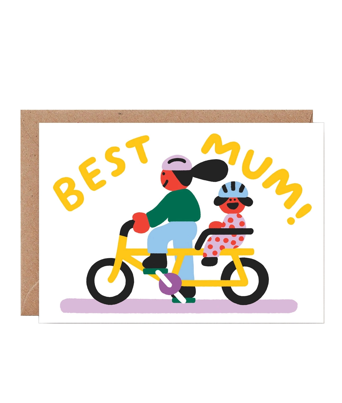 CARI VANDER YACHT Bike Mum Card