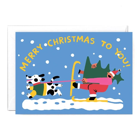 CARI VANDER YACHT Merry Christmas Card