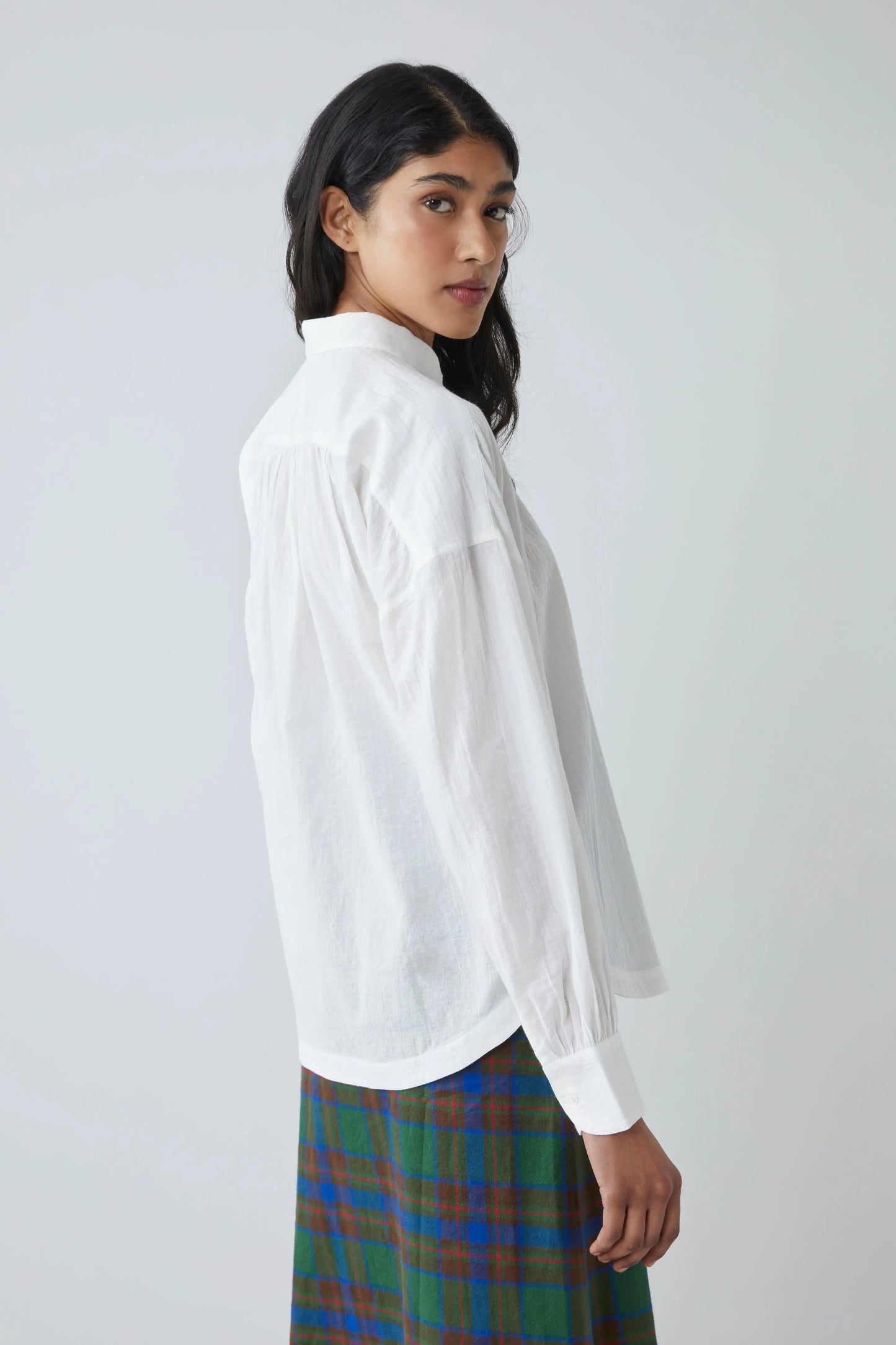 MOISMONT Kate Blouse Crimp Natural