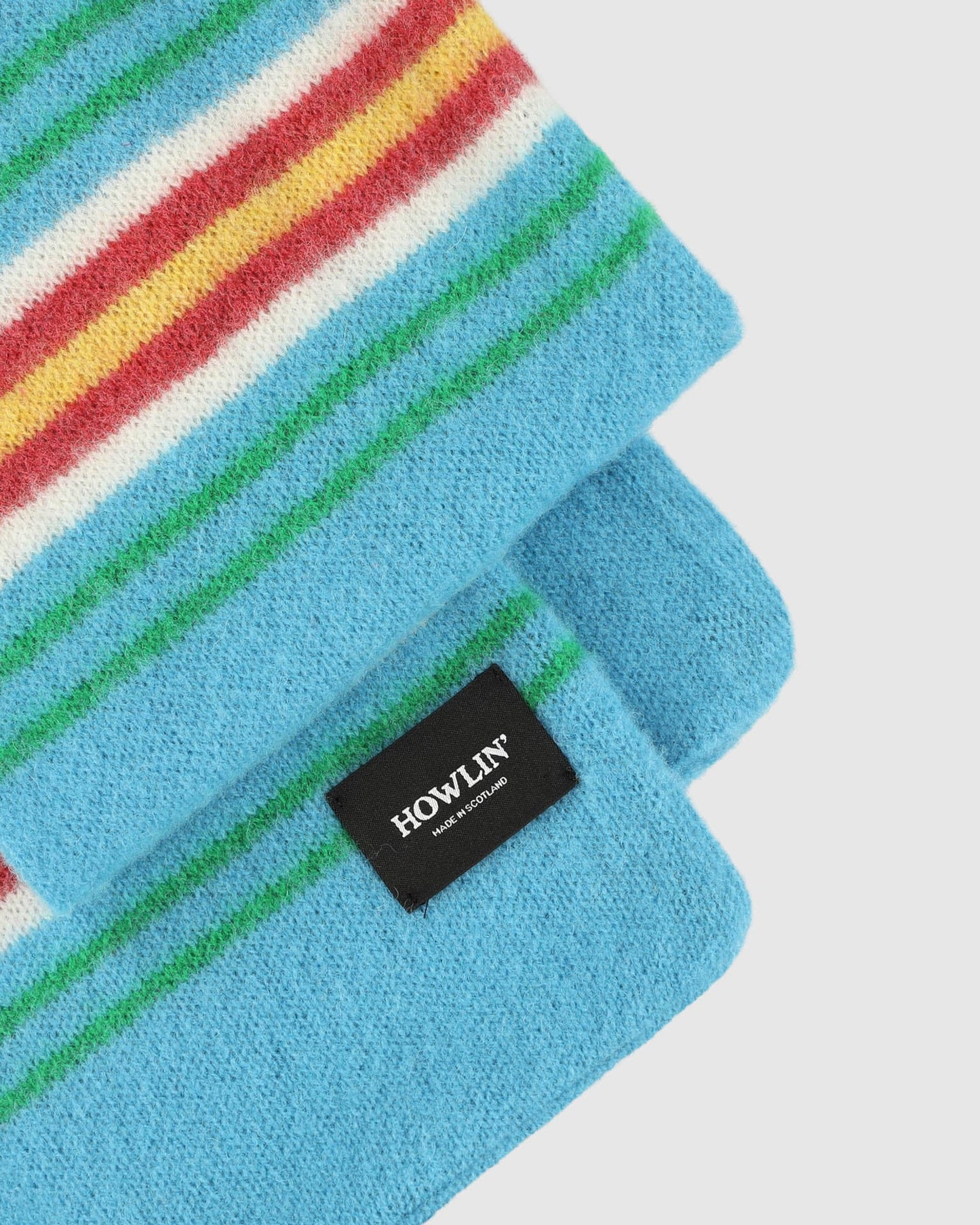 HOWLIN' College Fun Scarf Aquamarine