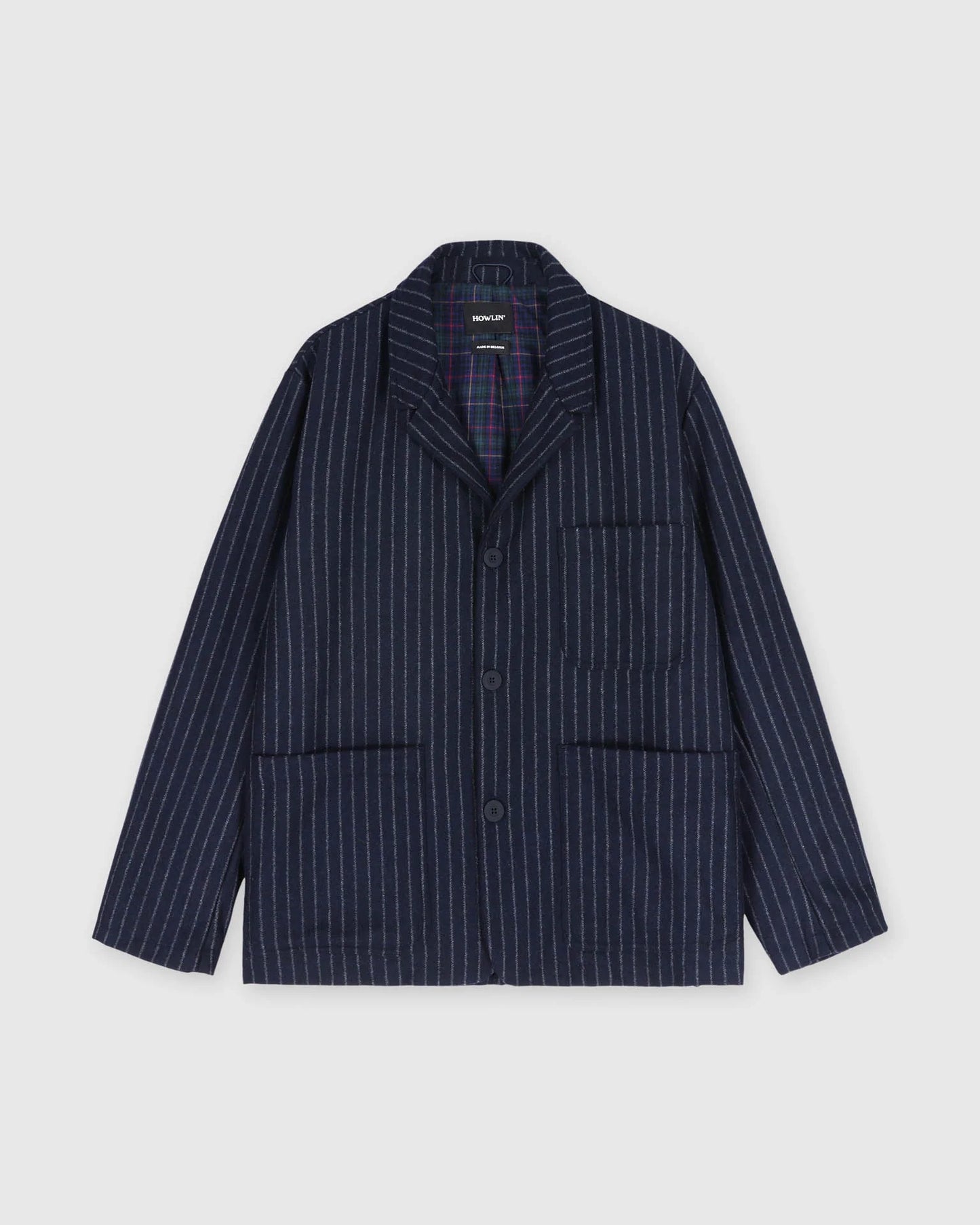 HOWLIN' Cosmic Wool Striped Blazer