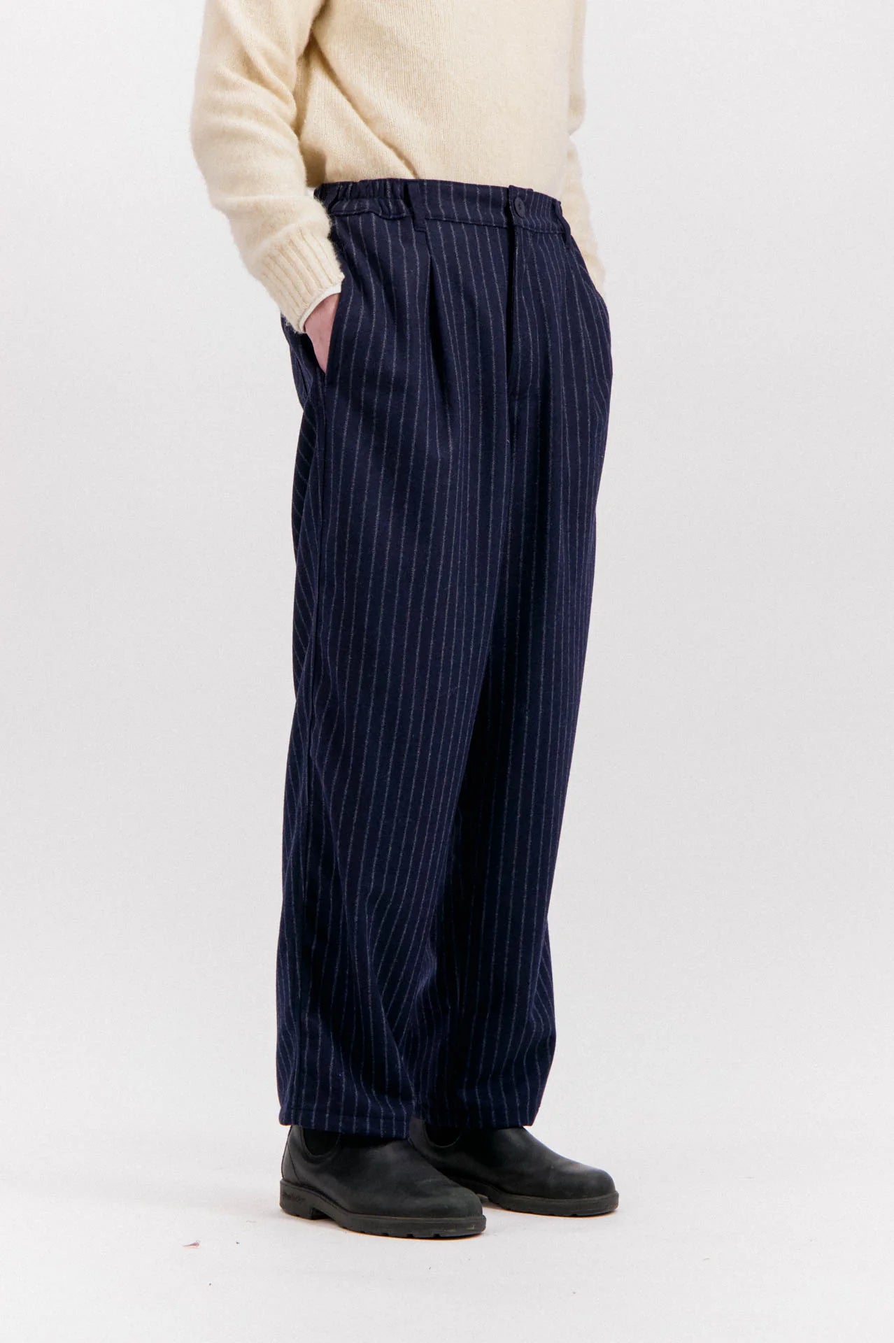 HOWLIN' Cosmic Wool Stripe Pants