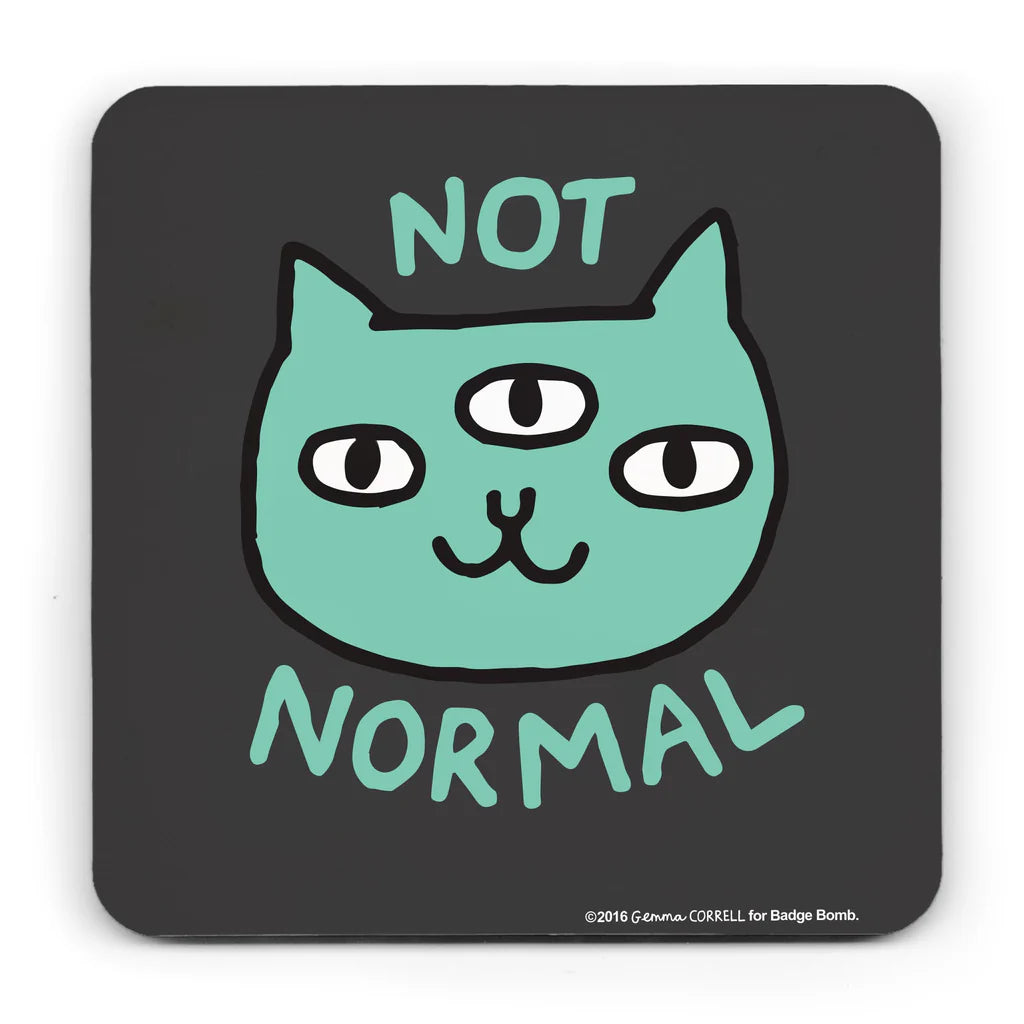 GEMMA CORRELL Not Normal Coaster