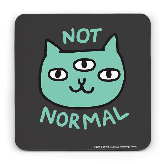 GEMMA CORRELL Not Normal Coaster