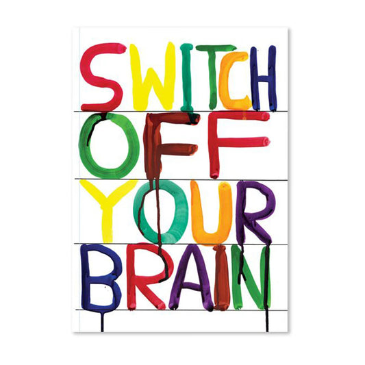 DAVID SHRIGLEY A5 Notebook Switch Off