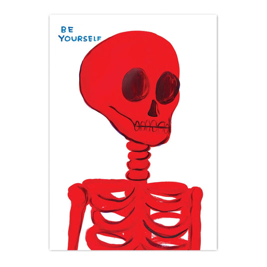 DAVID SHRIGLEY Be Yourself Postcard