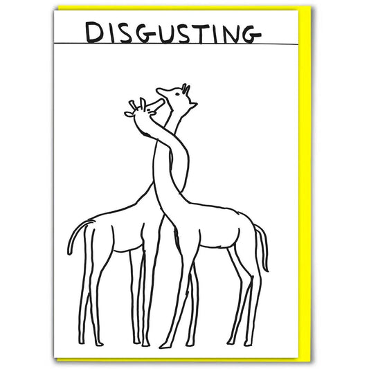 DAVID SHRIGLEY Disgusting Card