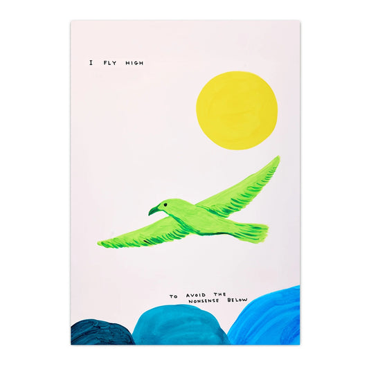 DAVID SHRIGLEY Fly High Postcard