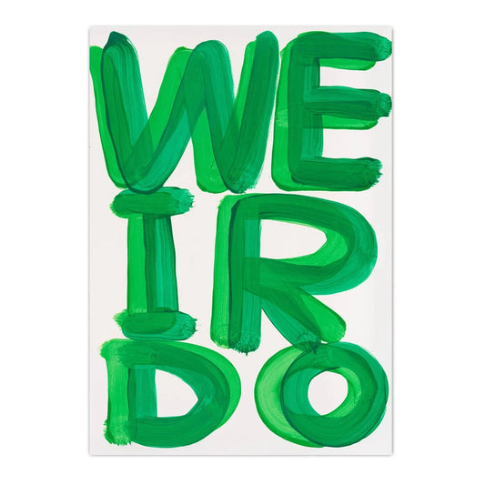 DAVID SHRIGLEY Weirdo Postcard