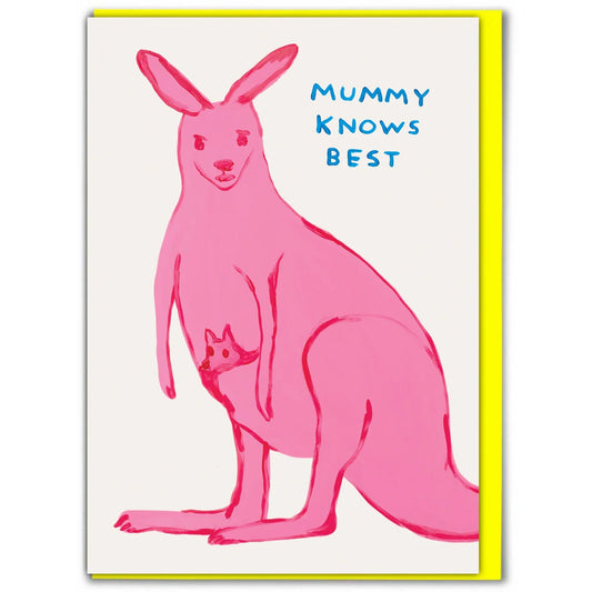 DAVID SHRIGLEY Mummy Know Best Card