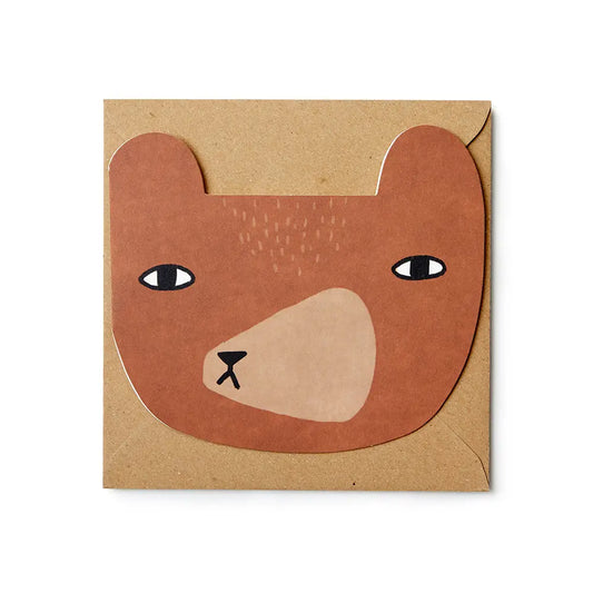DONNA WILSON Bear Card