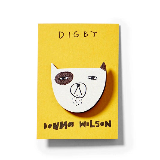 DONNA WILSON Digby Dog Badge