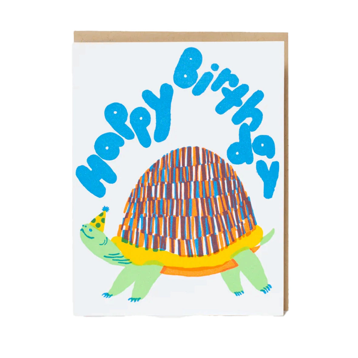 EGG PRESS Confetti Turtle Card