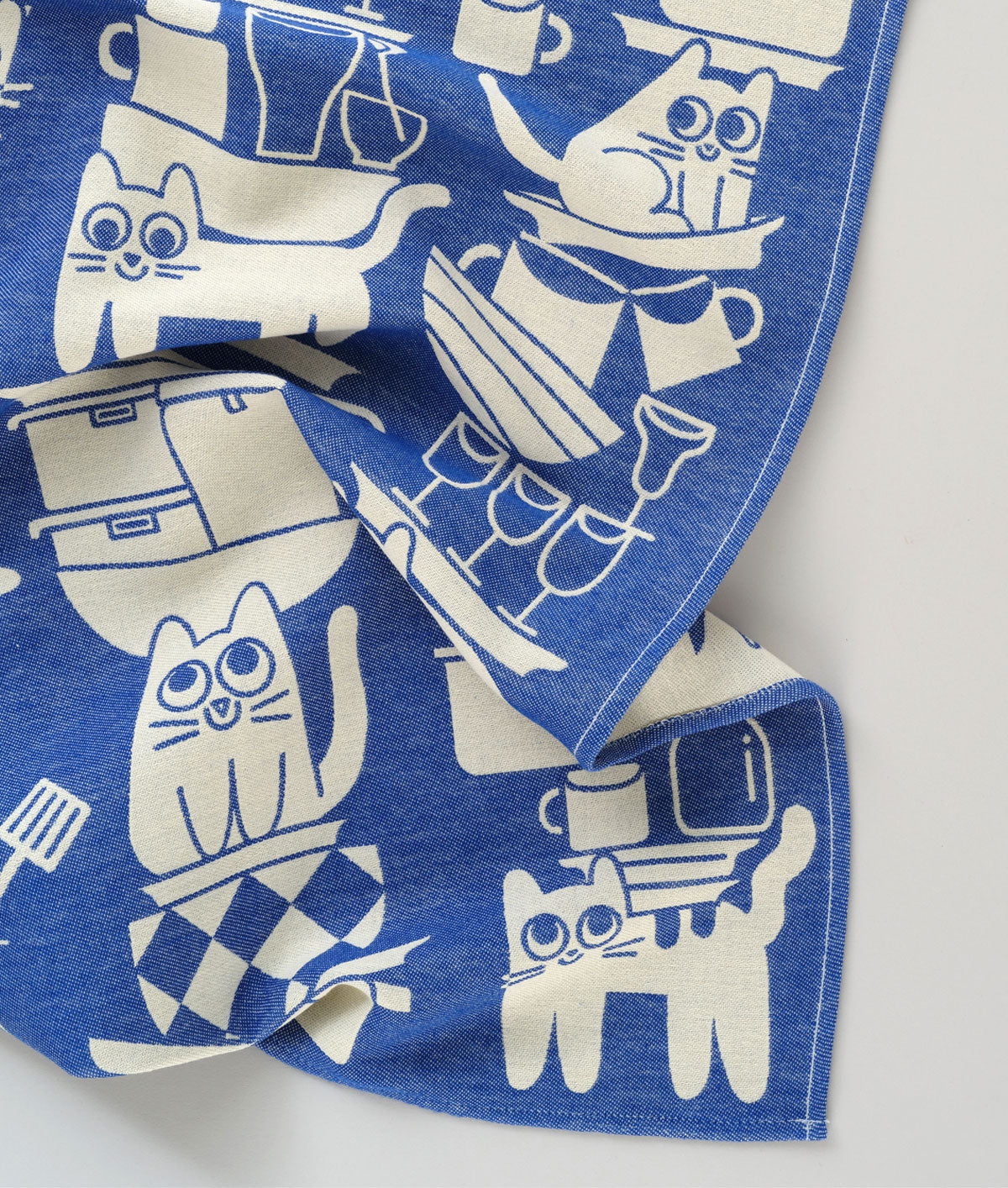 ELLIOT KRUSZYNSKI Kitchen Cats Tea Towel