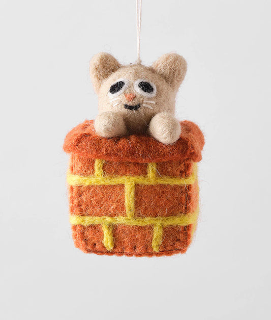 ELLIOT KRUSZYNSKI Simbi Cat Hanging Decoration