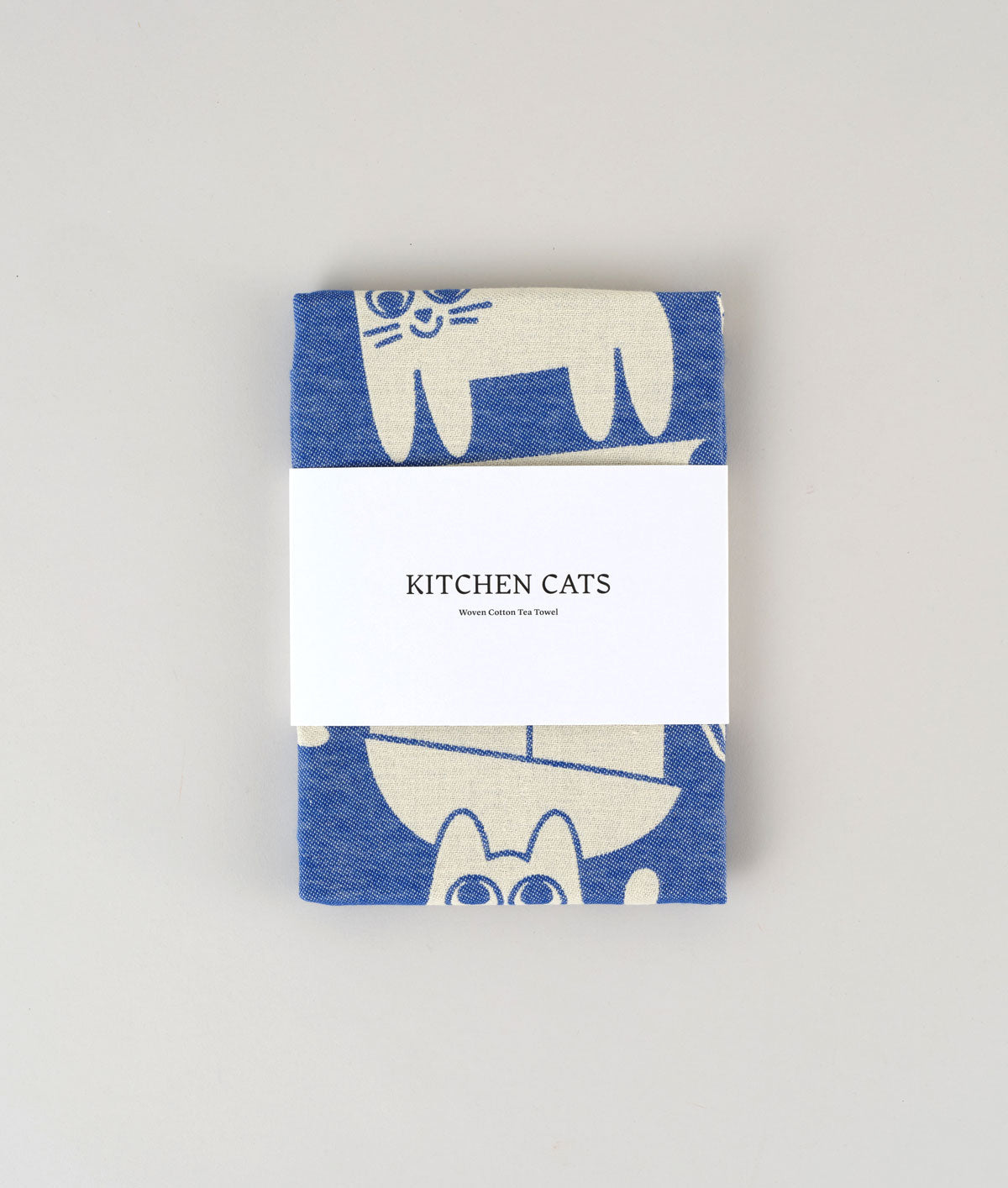 ELLIOT KRUSZYNSKI Kitchen Cats Tea Towel