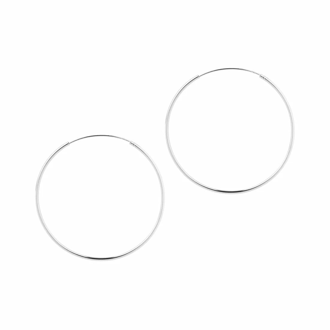 JUULRY Hoop Earrings Silver (5 Options)