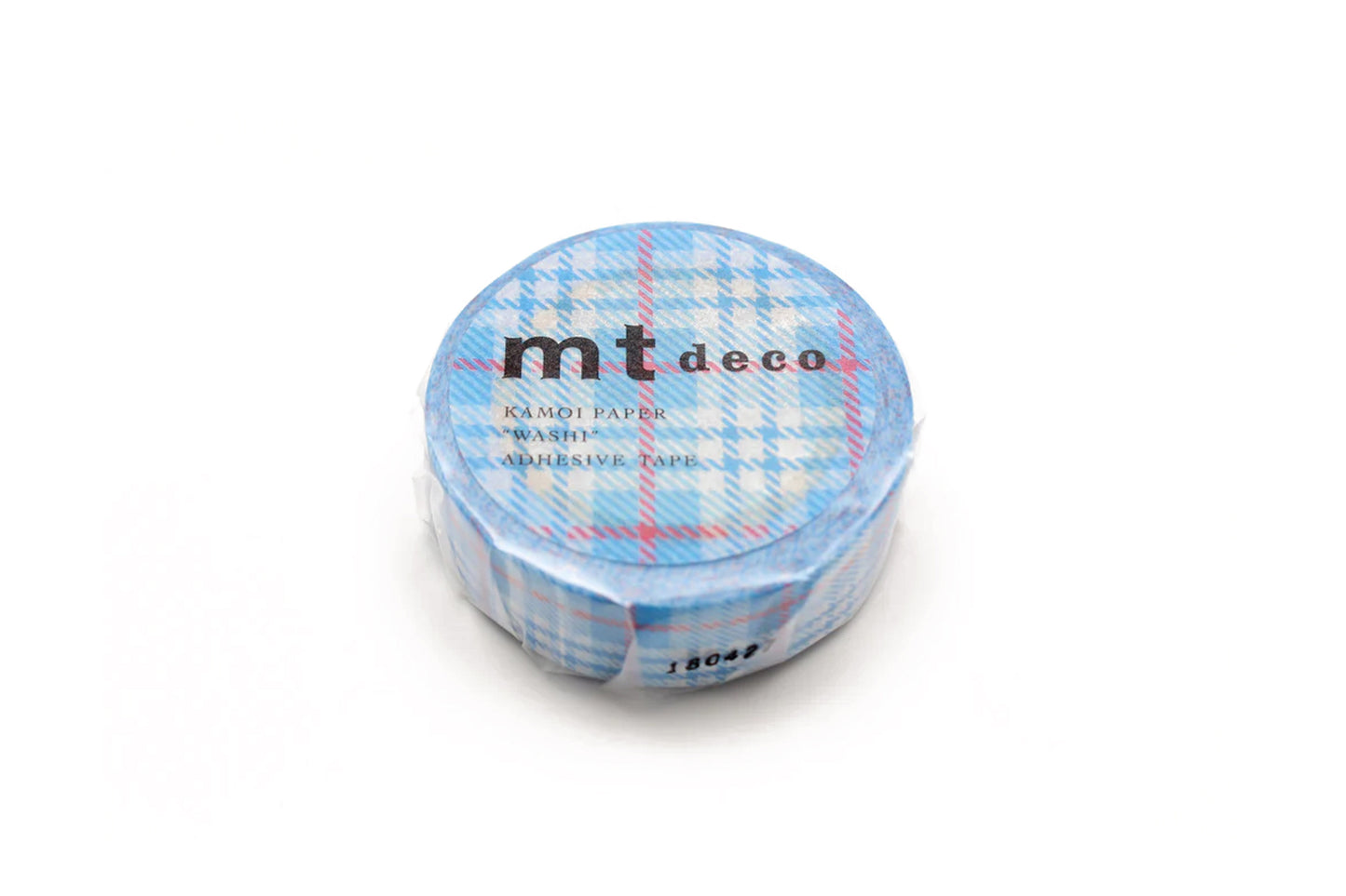 MT Light Blue Check Washi Tape