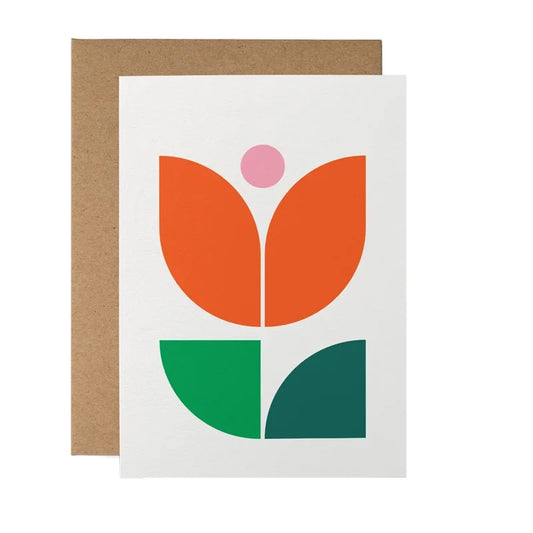 GRAPHIC FACTORY Tulip Card