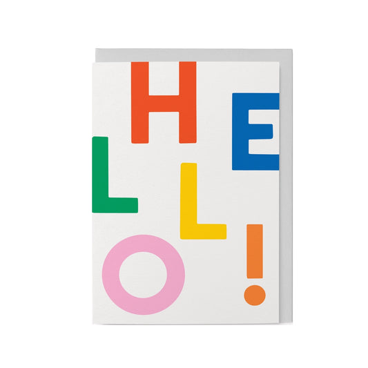 GRAPHIC FACTORY Hello Card