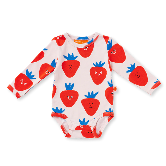 HALCYON NIGHTS Berry Cosy Long Sleeve Bodysuit