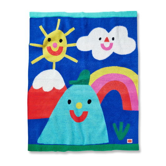 HALCYON NIGHTS Happy Campers Baby Blanket