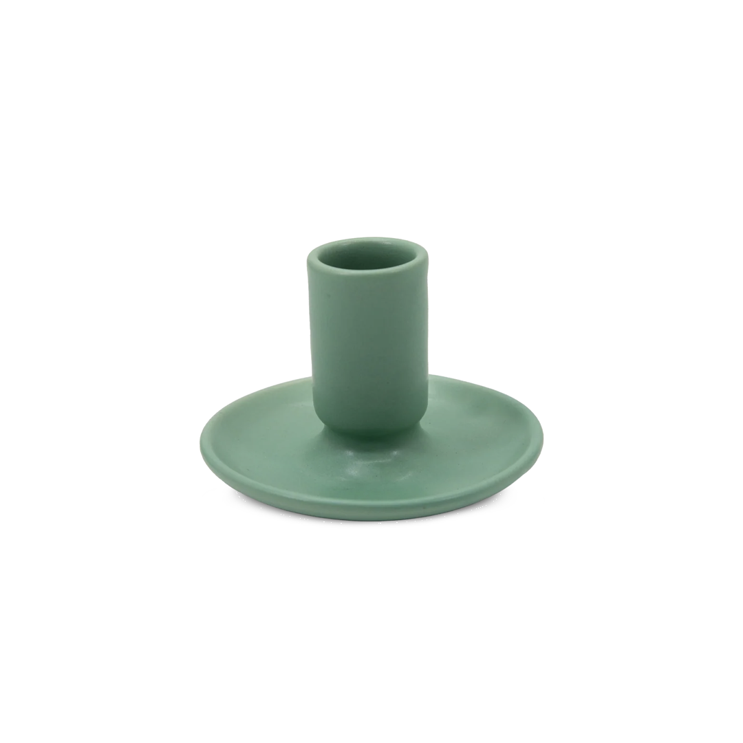 A WORLD OF CRAFT Hera Candle Holder Green