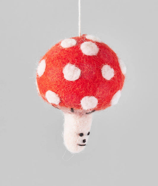 HOLLY ST CLAIR Mushroom Hanging Decoration