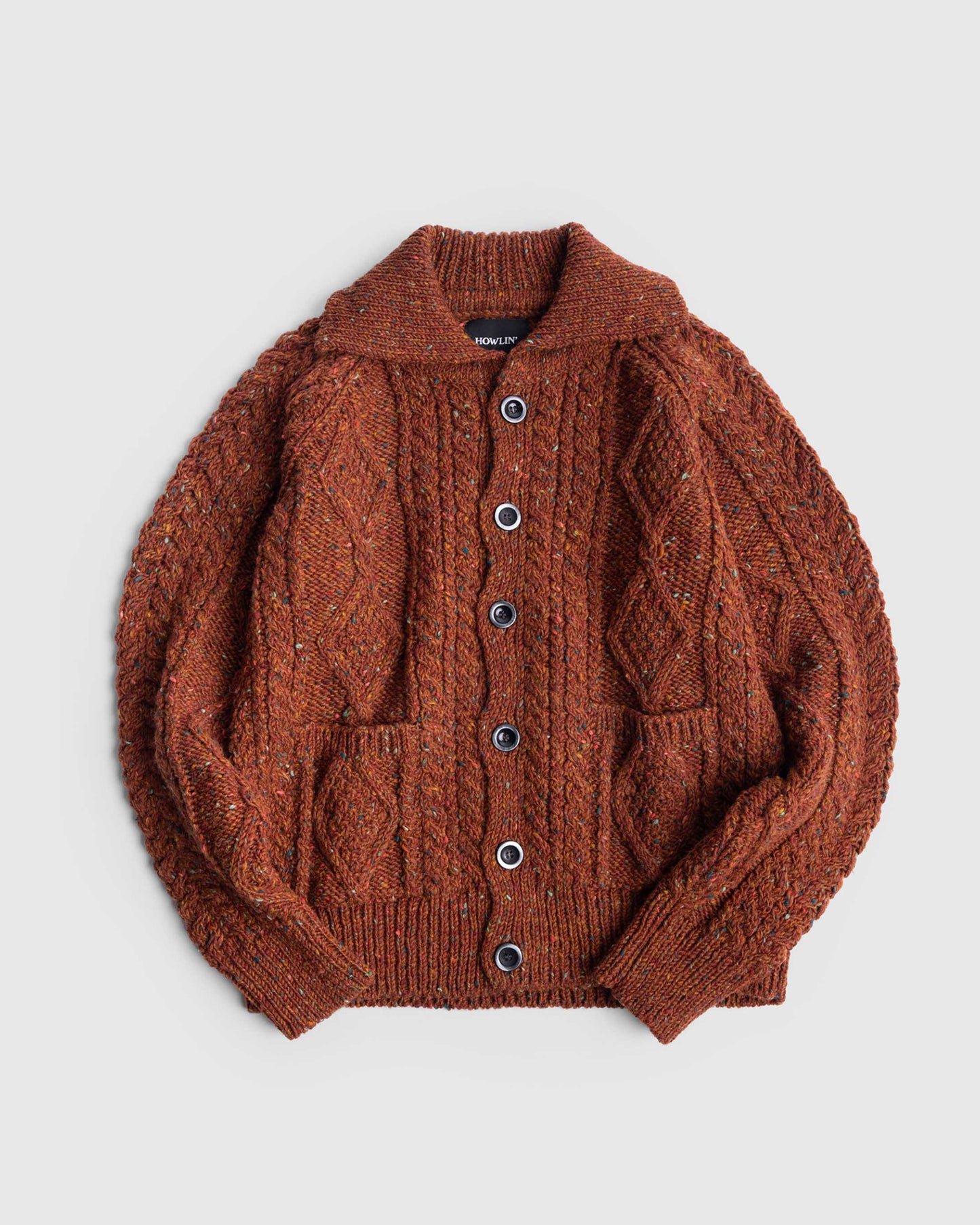 HOWLIN' Bubbling Love Cardigan Mars