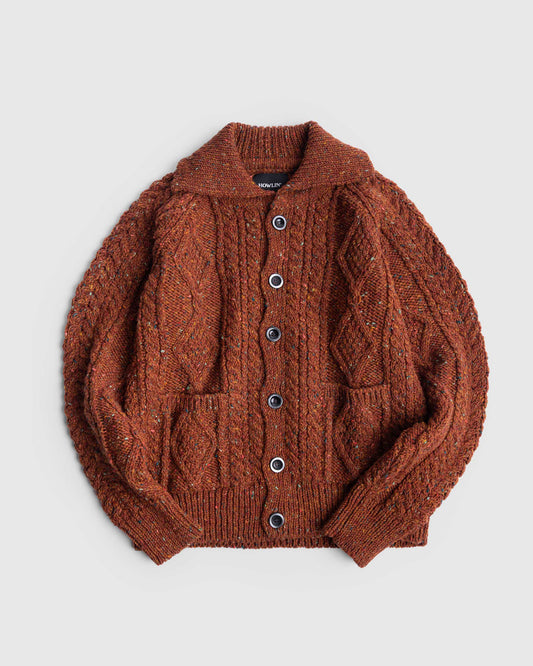 HOWLIN' Bubbling Love Cardigan Mars