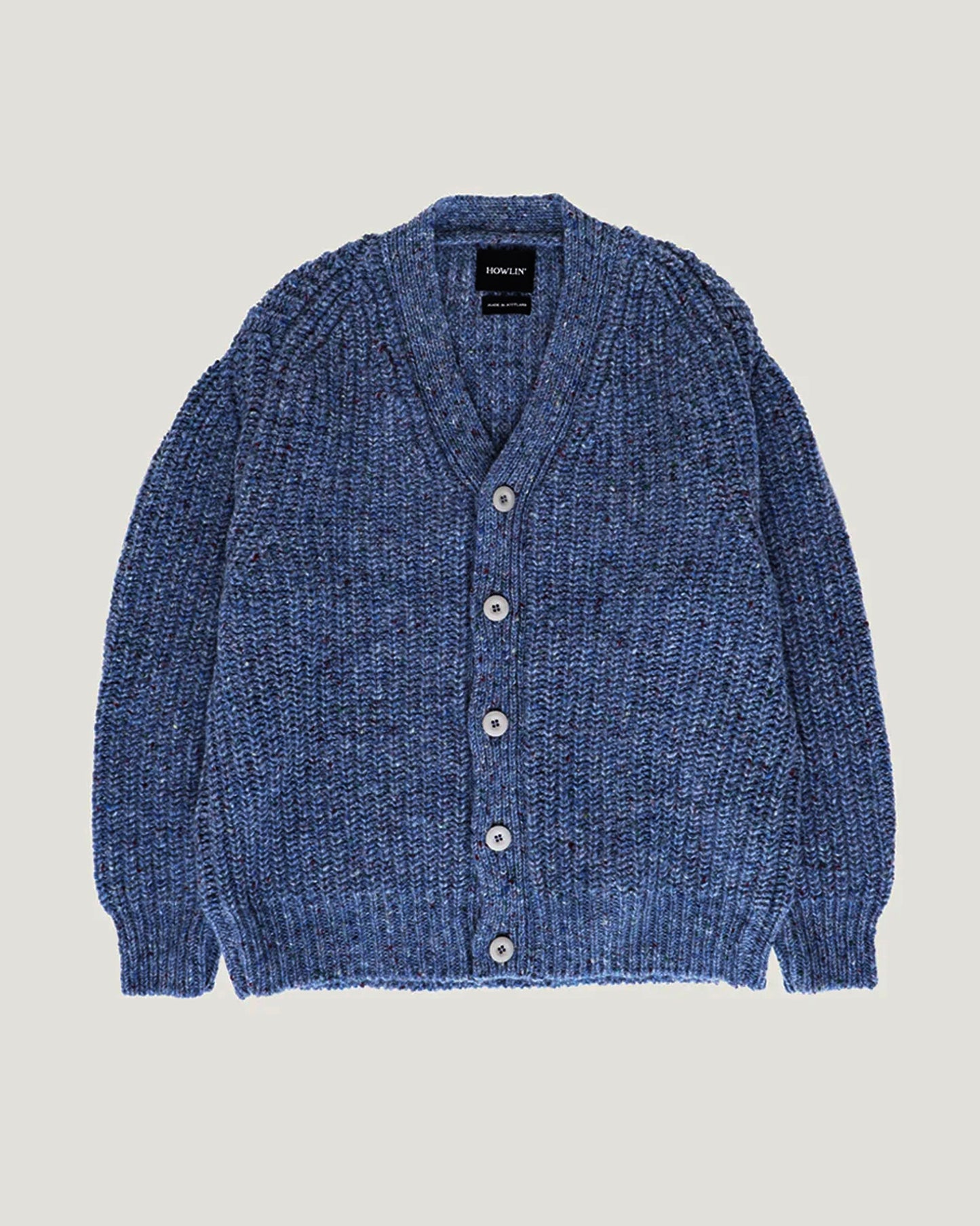 HOWLIN' Safety Knit Cardigan Blue Fantasy