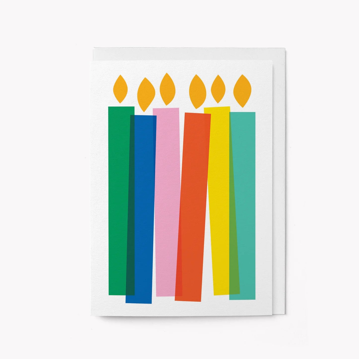 GRAPHIC FACTORY Large Birthday Candles Card
