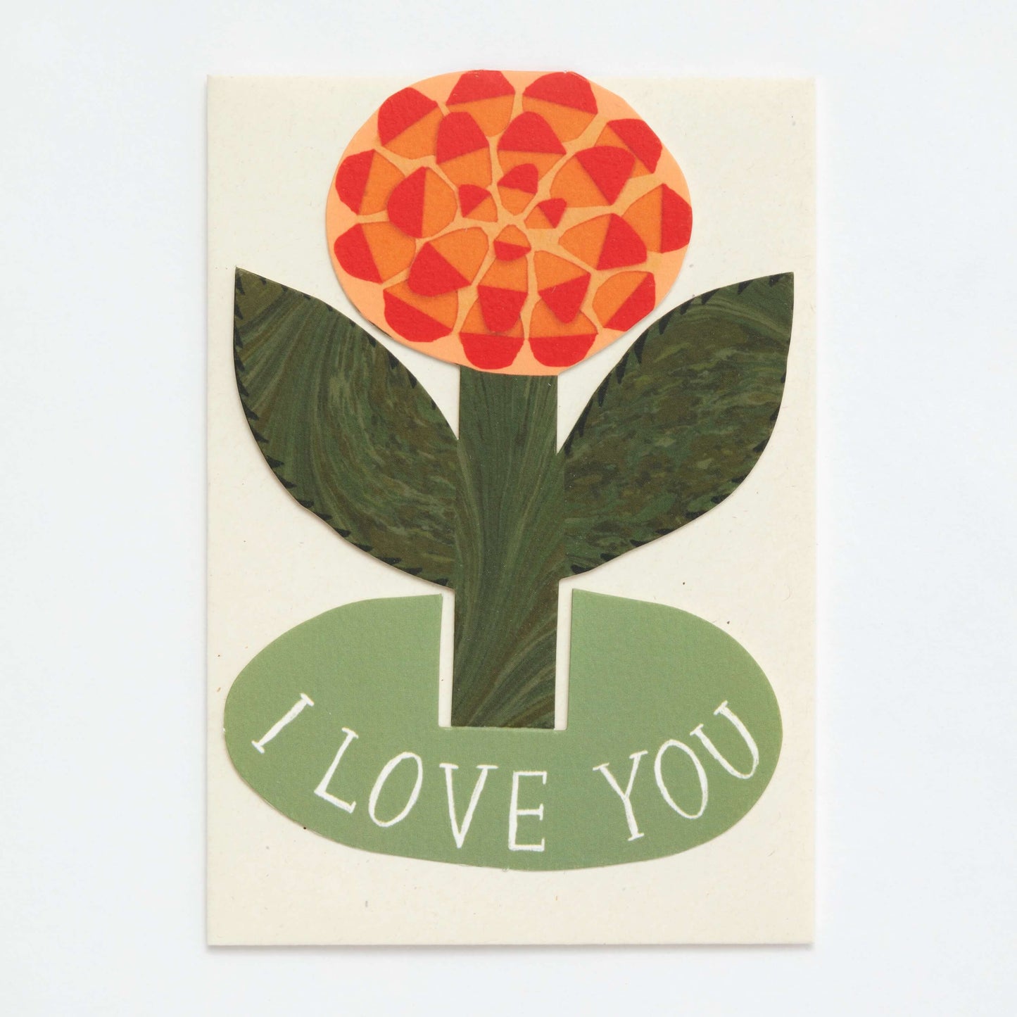 HADLEY PAPER GOODS Stand Up Rose Card