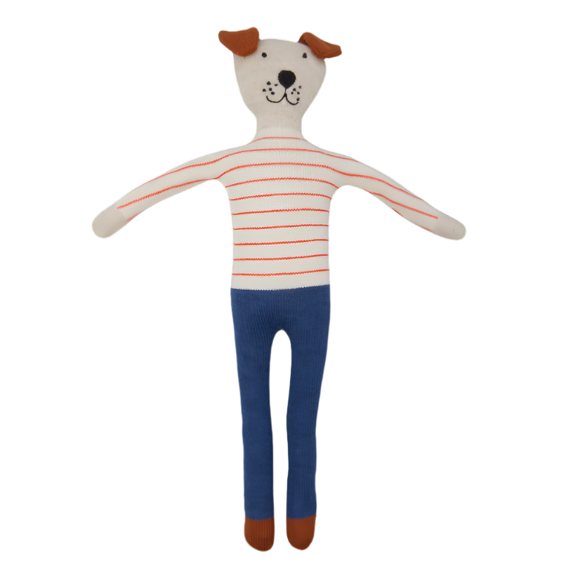 SOPHIE HOME Cotton Knit Doll Dog