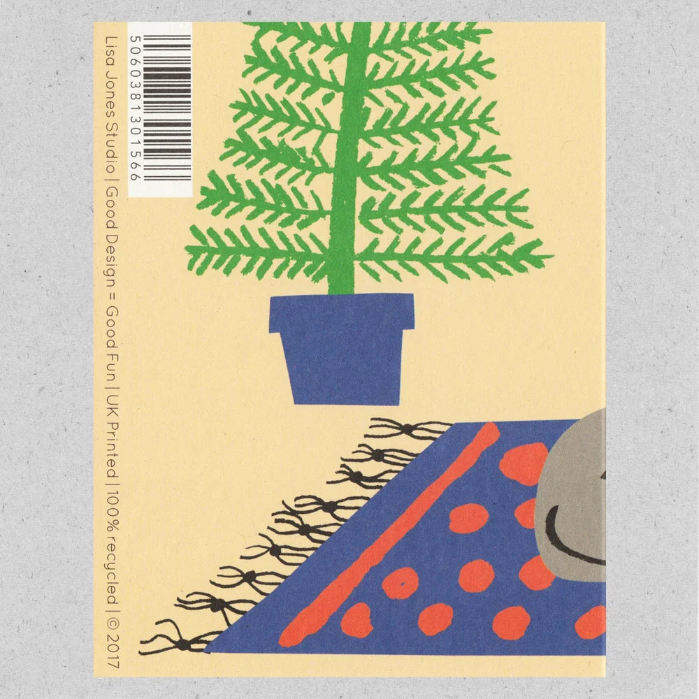 LISA JONES Hearth Hound Mini Card