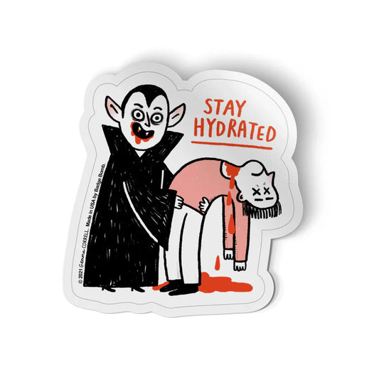 GEMMA CORRELL Stay Hydrated Sticker