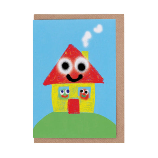 JON BURGERMAN House Greetings Card