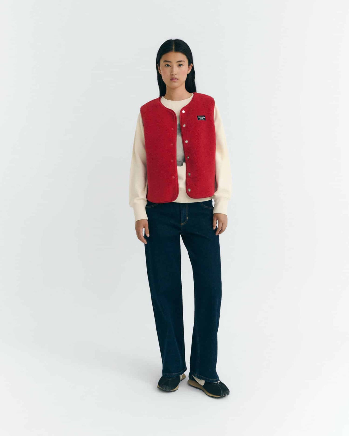 THINKING MU Red Jay Vest
