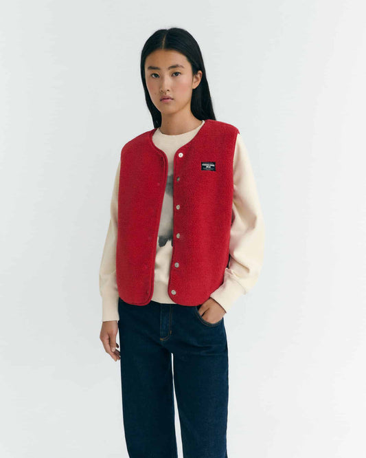 THINKING MU Red Jay Vest