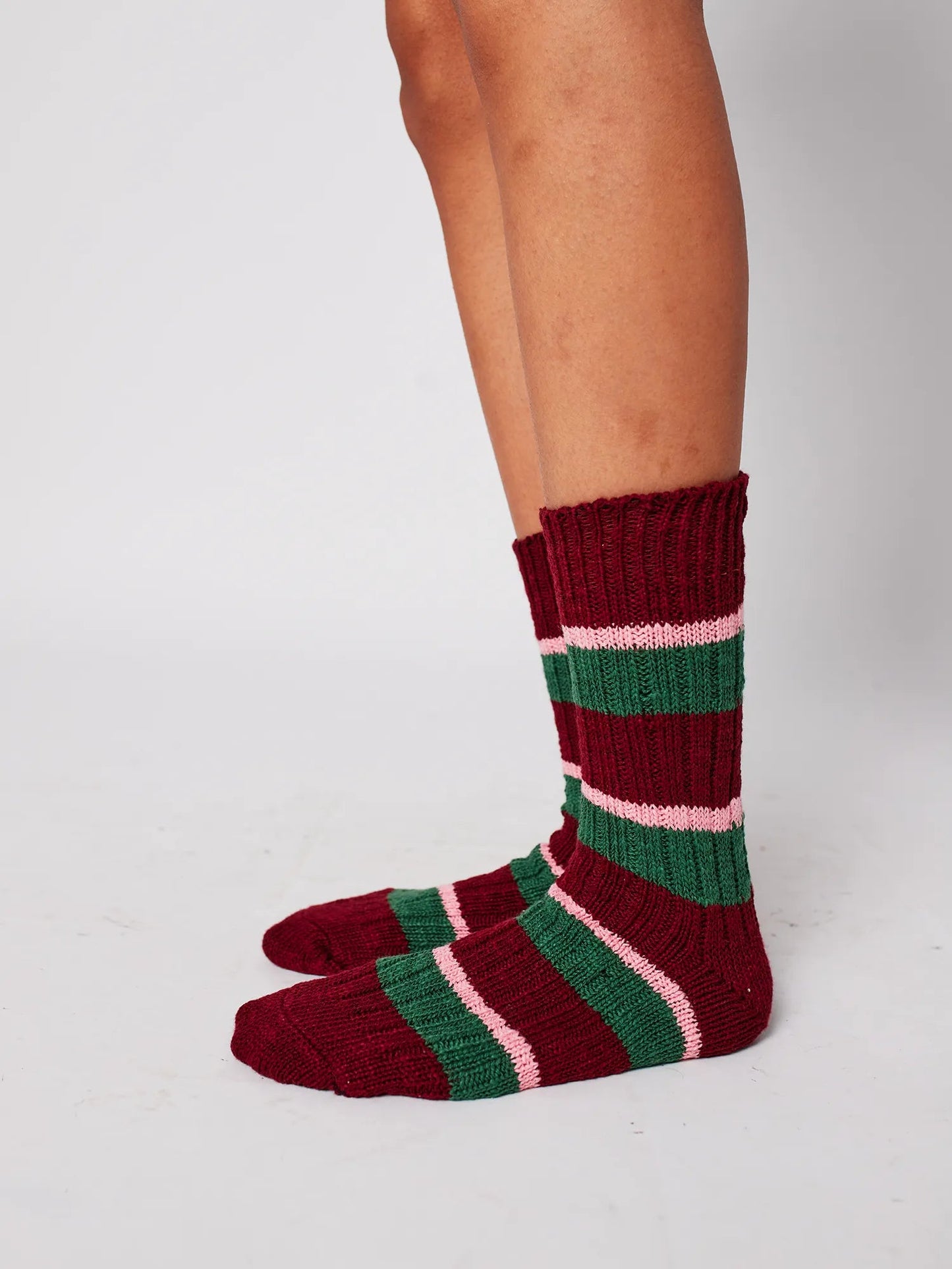 BOBO CHOSES Chunky knit long socks